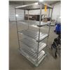 Image 1 : 5 Tier Stainless Steel Cart On Wheels