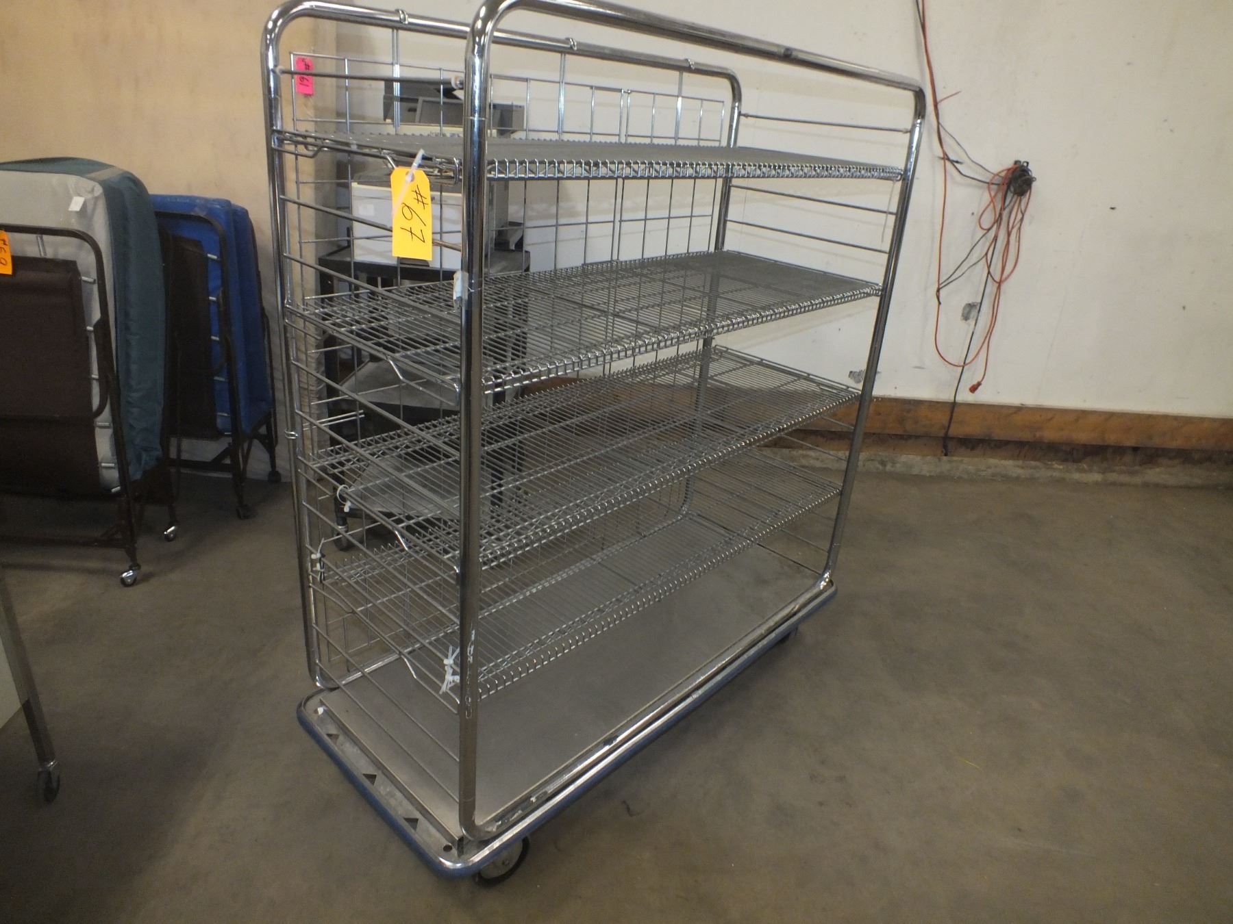Ss Metro Racks Stainless Steel Metro Rack On Wheels