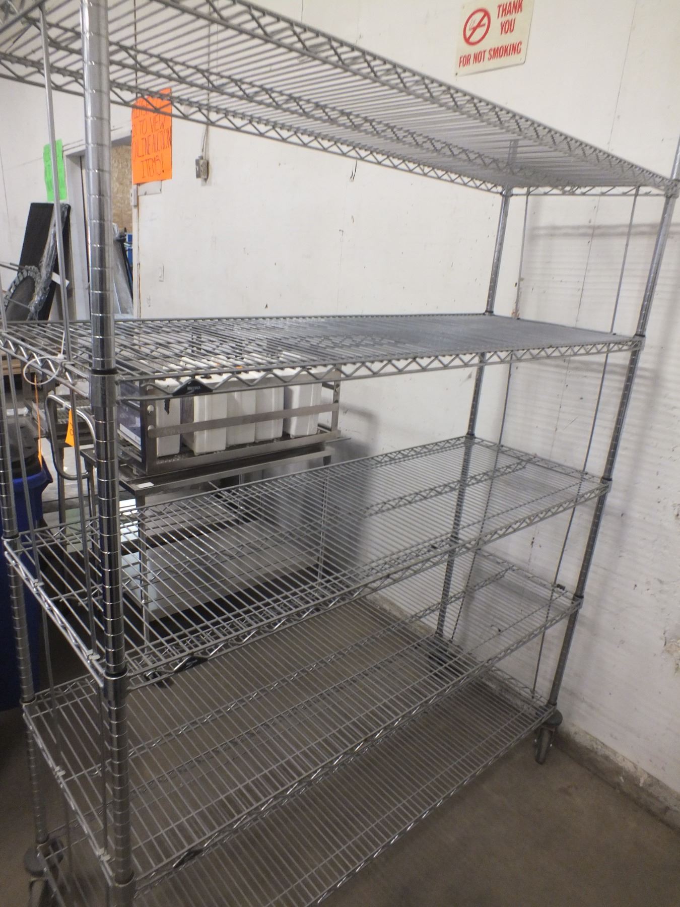 Stainless Steel Metro Rack On Wheels