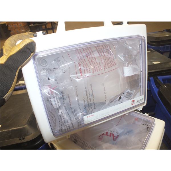 5 Adult Lateral Silicone Resuscitators