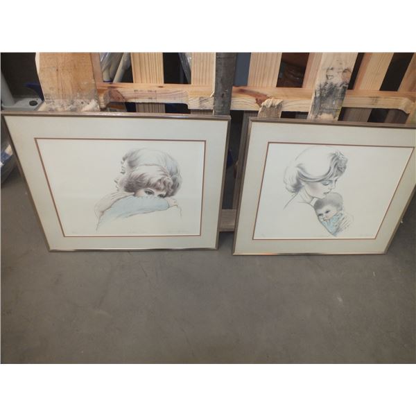 Two Pictures By Irene Spencer