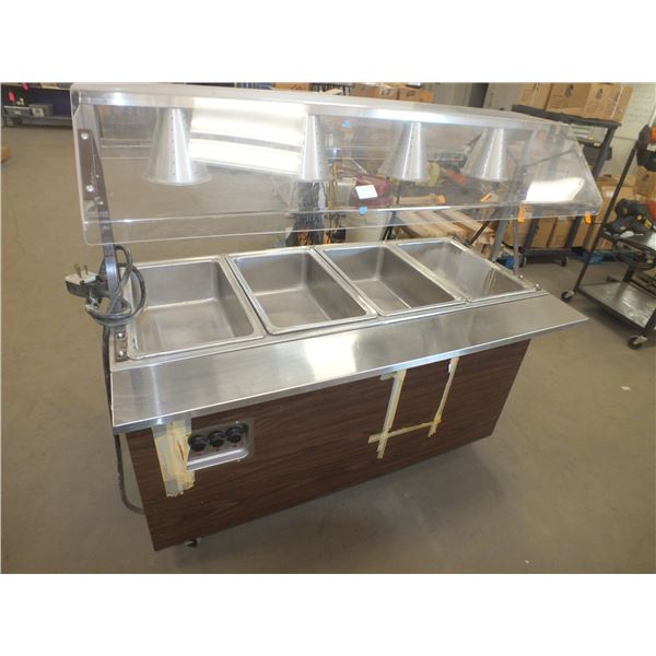 4 Bay Steam Table