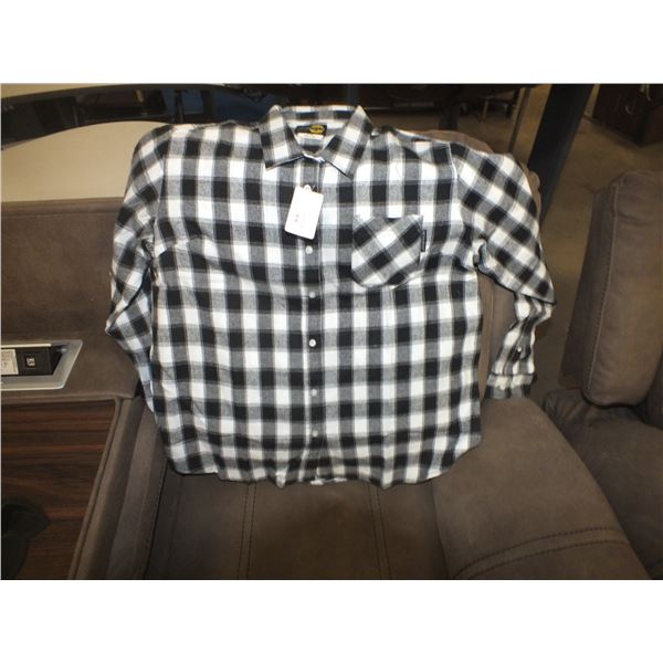 Two X-small Women's Plaid Style Flannel Long Sleaved Shirts