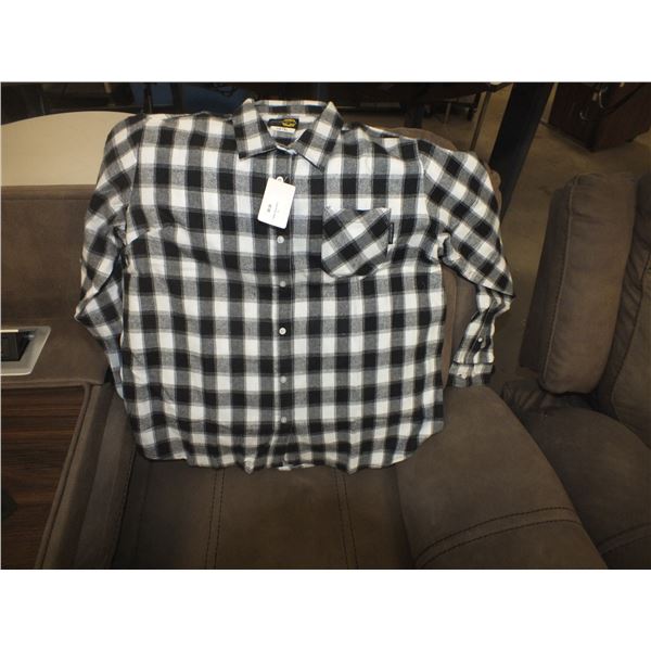 Two X-small Women's Plaid Style Flannel Long Sleaved Shirts