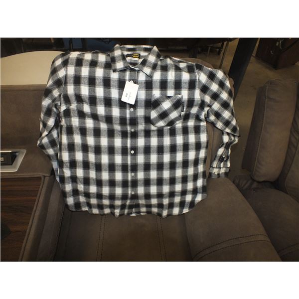 Two X-small Women's Plaid Style Flannel Long Sleaved Shirts