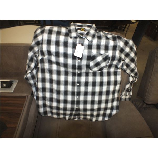 Two X-Large Women's Plaid Style Flannel Long Sleaved Shirts