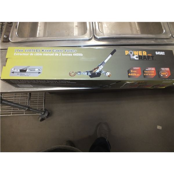 Powercraft 2 Ton Cable Puller