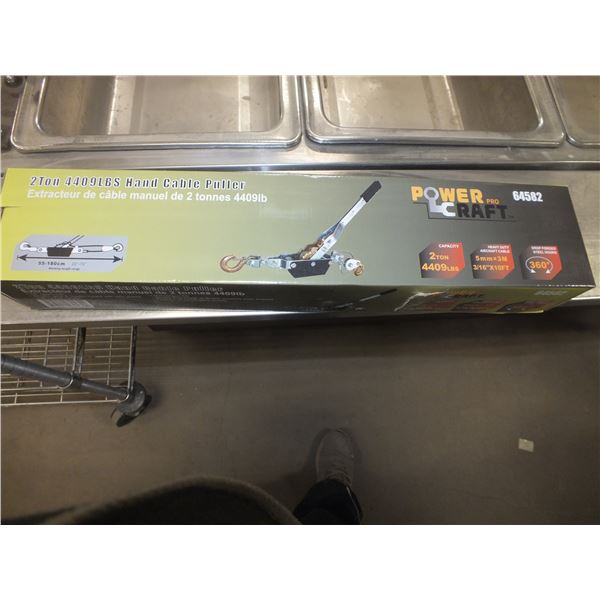 Powercraft 2 Ton Cable Puller