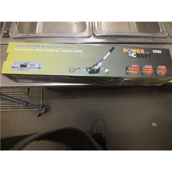 Powercraft 2 Ton Cable Puller