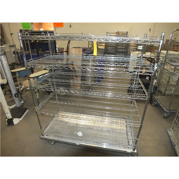 Stainless Steel Metro Rack On Wheels