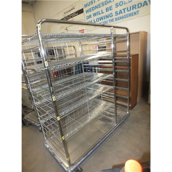 Stainless Steel Rack On Wheels
