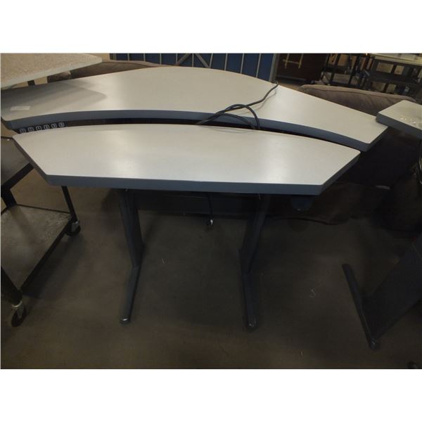 Two Electric Adjustable Desks