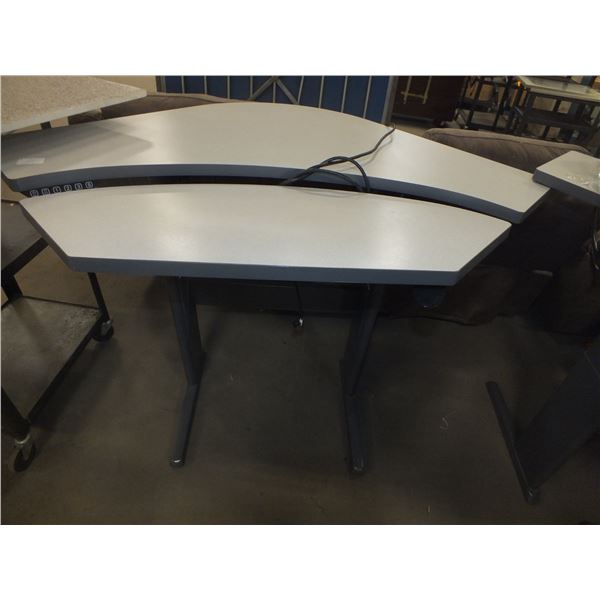 Two Electric Adjustable Desks