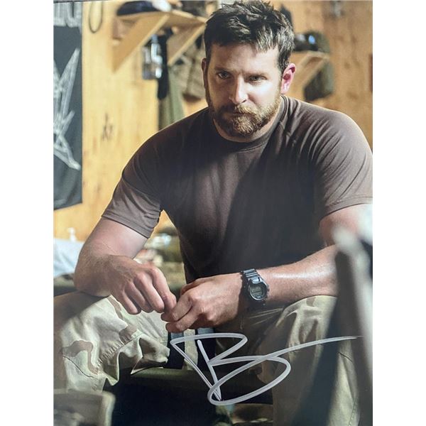 American Sniper Bradley Cooper signed photo