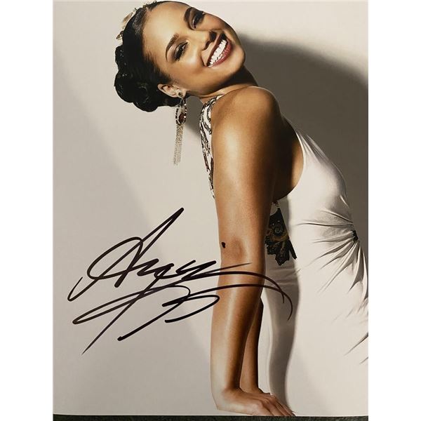 Alicia Keys signed photo