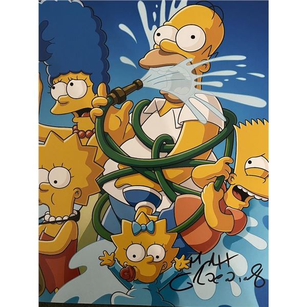 The Simpsons Matt Groening signed photo