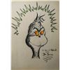 Image 1 : Dr. Seuss hand drawn and signed sketch
