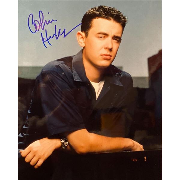 Dexter Colin Hanks signed photo