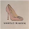 Image 1 : Limited Edition Fairchild Paris Manolo Blahnik Numbered Art Print