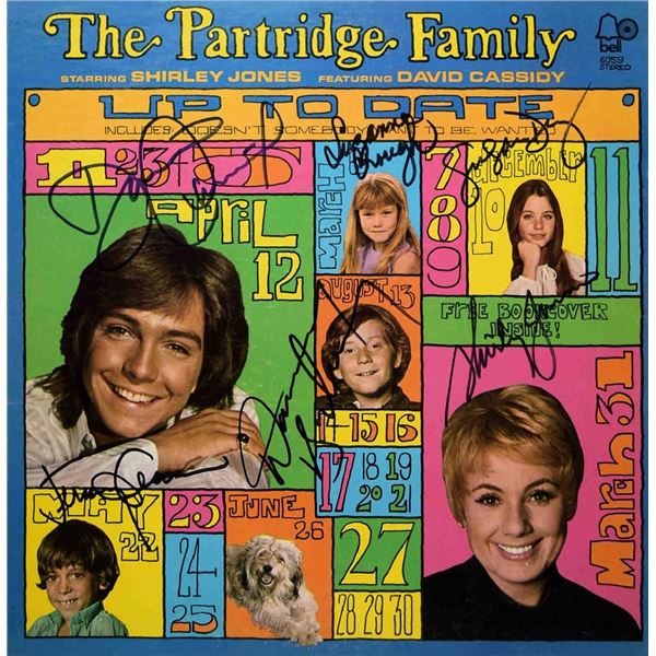 The Partridge Family signed Up To Date album