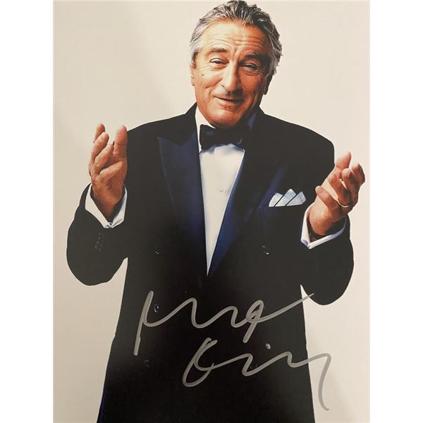 Robert De Niro signed photo