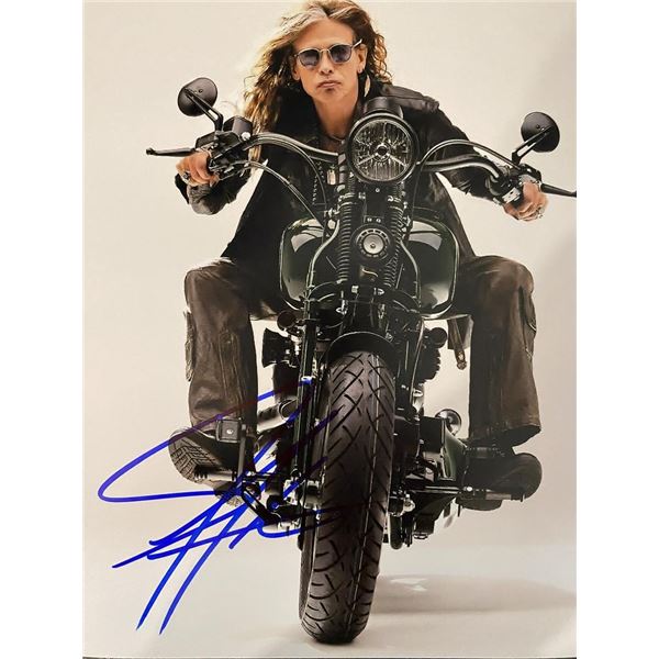 Aerosmith Steven Tyler signed photo