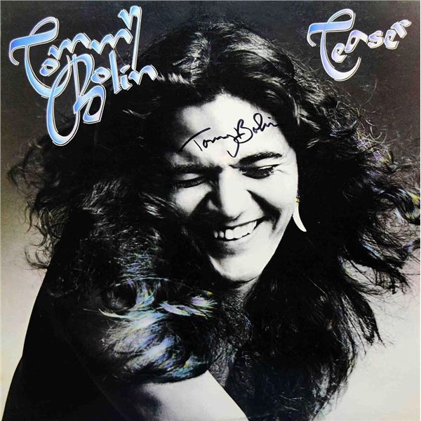 Tommy Bolin signed Teaser album