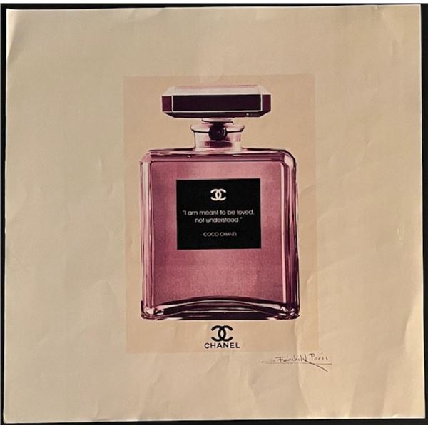 Chanel Paris Parfum Fairchild Paris Collection Print.