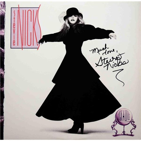 Stevie Nicks signed Rock A Little album