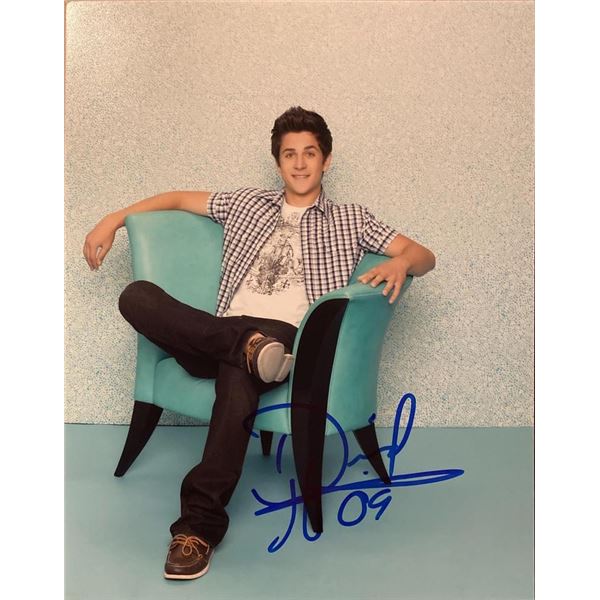 David Henrie signed photo