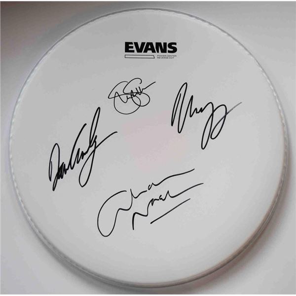 Crosby, Stills, Nash & Young signed drum head