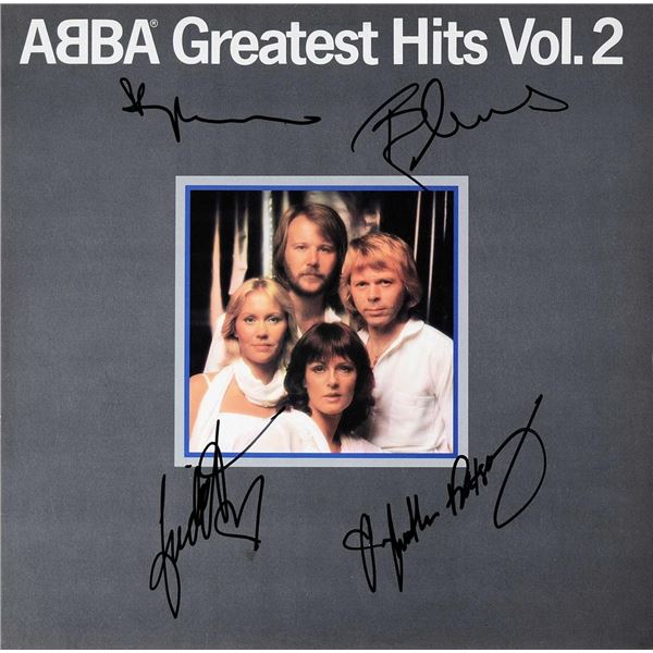 ABBA signed Greatest Hits Vol. 2