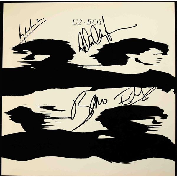 U2 signed Boy album