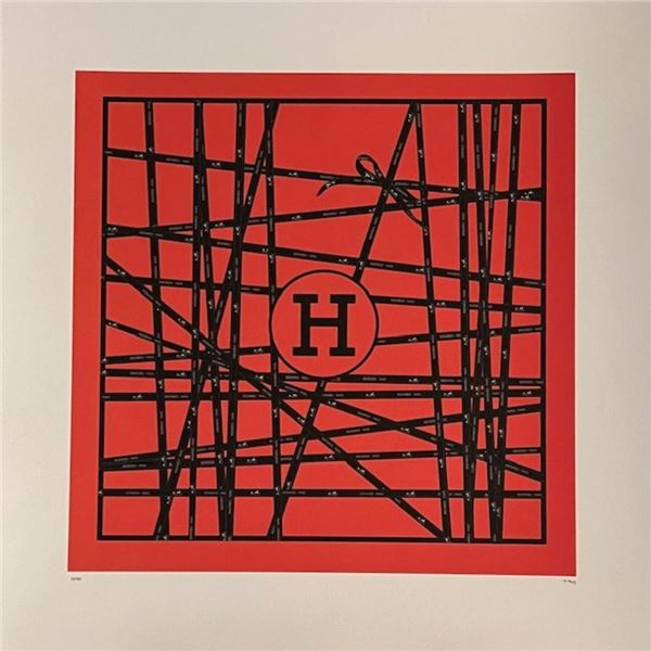 Limited Edition Fairchild Paris Hermes Numbered Art Print