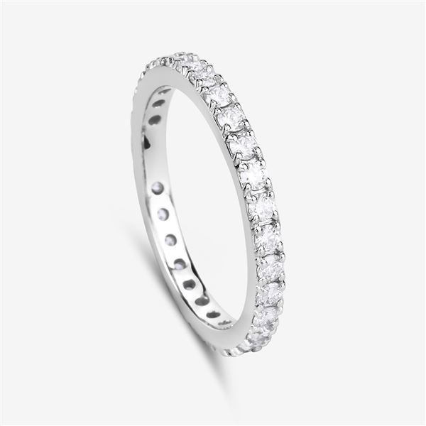 Elegant Eternity Ring - 1 CTW Lab-Grown Diamonds