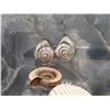 Image 3 : House of Bangles Shell Earrings - Pre-1990's .925