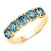 Image 2 : Enchanting Genuine Blue Diamond Band, Ring 1.83CTW