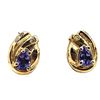 Image 1 : Timeless Tanzanite and Diamond Earrings