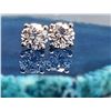 Image 7 : 1.03 CTW Lab Diamond Solitaire Earrings 4P-Martini