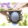 Image 4 : Angelic Angeline & Rainbow Moonstone Tapered Ring