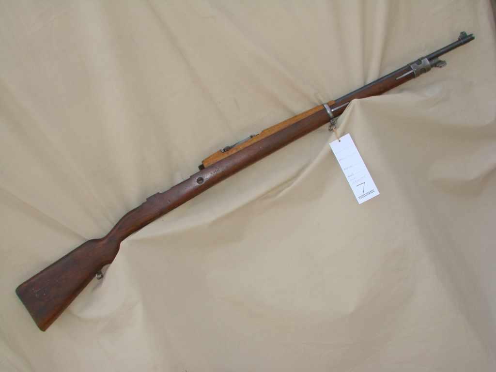 ARGENTINE 1909, STOCK AND BARREL, NO RECIEVER (NON GUN)