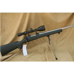 WINCHESTER MODEL 70 TARGET, 22-250 CAL FACTORY  HEAVY BARREL, WITH SCOPE 3.5X10X50 AND BIPOD,  GRAPH