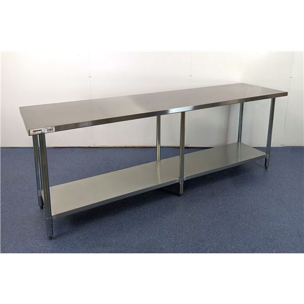96" x 24" Stainless Steel Work Table, Omcan 22070