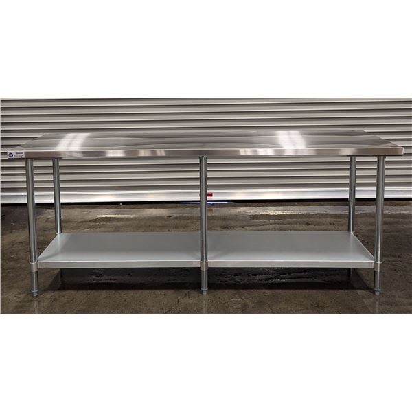 84" x 24" Stainless Steel Work Table, Omcan 22069