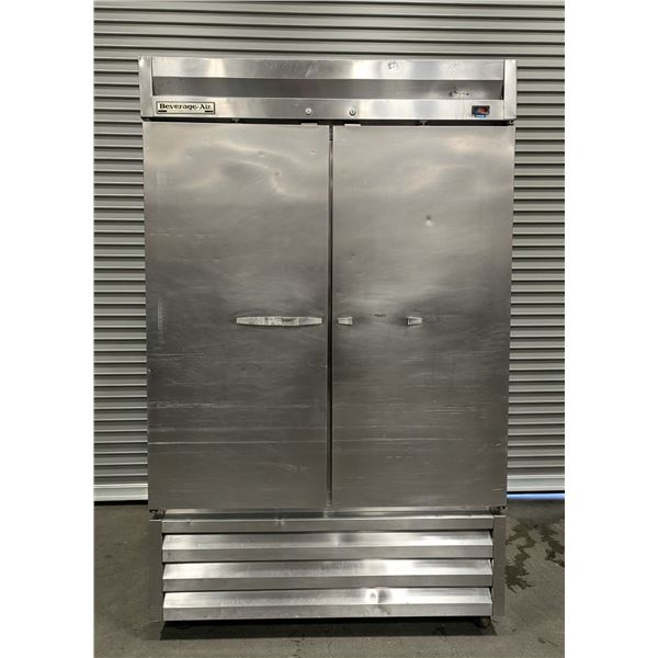 Beverage Air KF48-1AS 54" Double Door Stainless Freezer