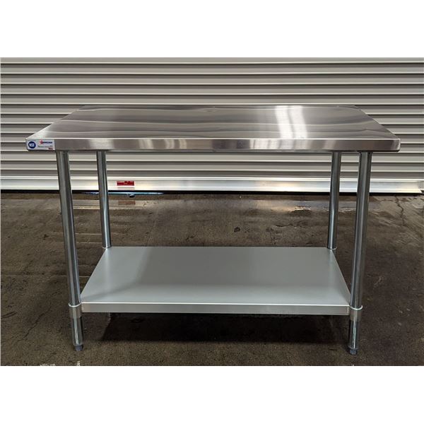 48" x 24" Stainless Steel Work Table, Omcan 22066