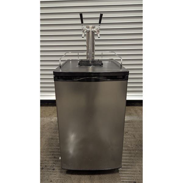 Danby DKC052BSLDB-D Beer Keg Cooler W/2 Tap Tower