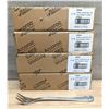 Image 1 : Arcoroc Sabre Cocktail Forks, Arcoroc FF943 - Lot of 48 (4 Boxes)