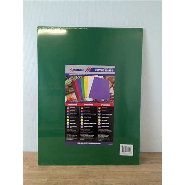 18" x 24" Green Cutting Board, Omcan 41210