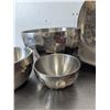 Image 2 : Assorted Stainless Steel Platters - Lot of 6pcs